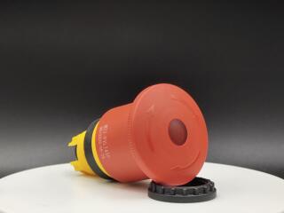 Кнопка аварийной остановки, 45мм, отмена поворотом