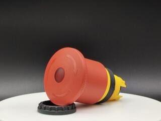 Кнопка аварийной остановки, 45мм, отмена поворотом