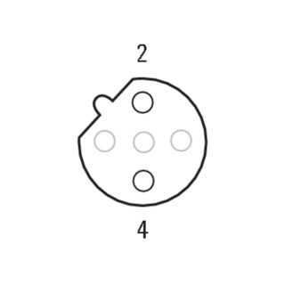 Шинный кабель SAIL-M12GM12G-PB-0.5D