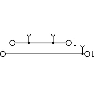 Распределительная клемма PDL 4/L/L