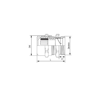 Кабельные вводы VG M25 - MS 1/EMV