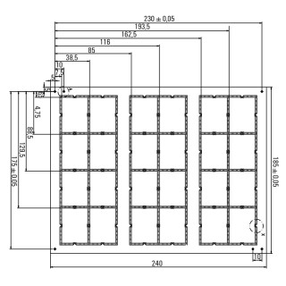 Корпуса для электроники SAI JP 5P LG