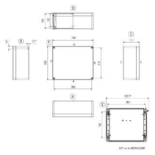 Корпус KLIPPON K71 VMQ RAL7001