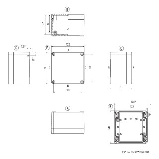 Корпус KLIPPON K41 VMQ RAL7001