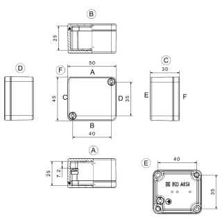 Корпус KLIPPON K0 VMQ RAL7001