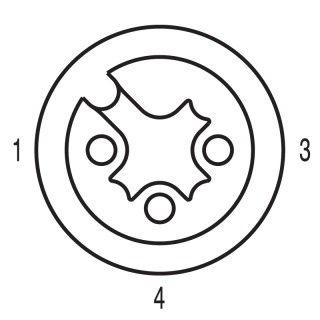 Кабель данных SAIL-M8GM12G-3-0.5U