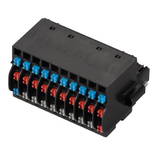 Штекерный соединитель печат BL-I/O 3.50/30F NPN LED SN BK BX