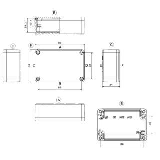 Корпус KLIPPON K02 VMQ