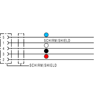 Шинный кабель SAIL-M12BG-CD-0.1A