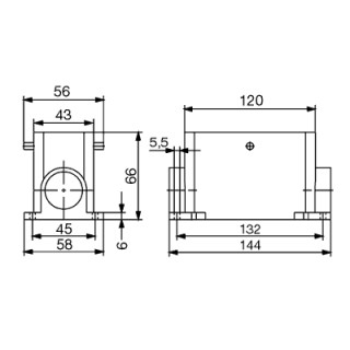 Корпус HDC 64D SZO 2PG29G