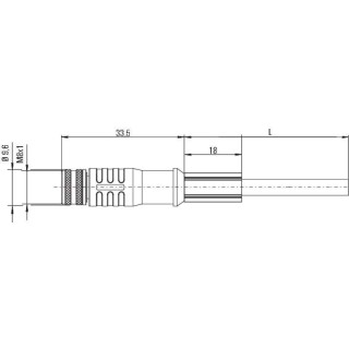 Шинный кабель SAIL-M8GM8G-4S-0.15U-SB