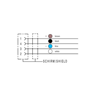 Шинный кабель SAIL-M8BG-4S-1.5U-SB