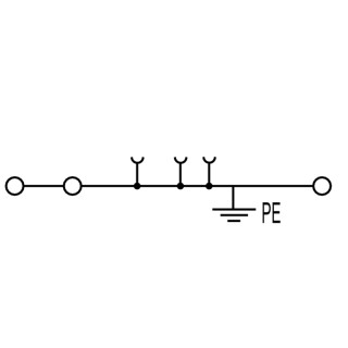 Клеммы PE A3C 6 PE