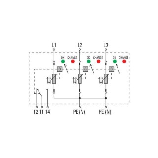 Разрядник VPU II 3W WYE 277V R