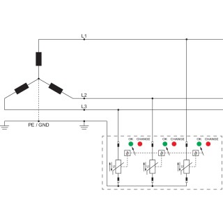 Разрядник VPU II 3W WYE 120V