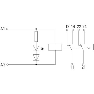 Реле безопасности RCIKIT230VAC 2COL/PB MC