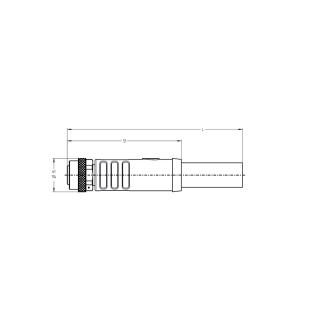 Гнездо произвольной сборки| SAIL-M12BG-S3-1.5P