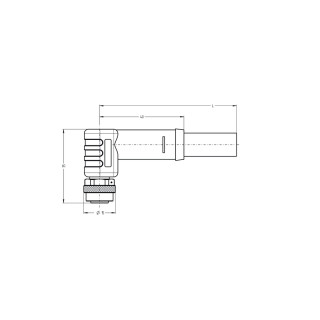 Гнездо произвольной сборки| SAIL-M12BW-S3-1.5P