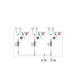 Разрядник VPU I 3 280V/25KA