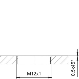 Гнездо произвольной сборки| SAIE-M12S-4-F10TL