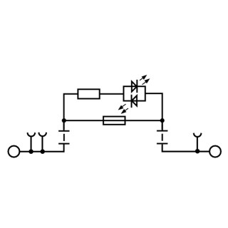 Измерительная клемма с разм AFS 4 2C 100-250V BK