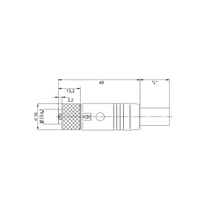 Круглые соед. разъемы|Прово SAIL-M12GM12G-L-10P