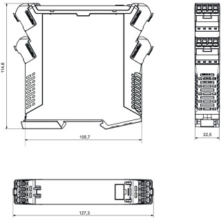 Коммутирующий усилитель ACT20X-2SDI-2HDO-P