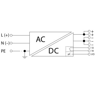 Питание перем. током PRO TOP1 72W 24V 3A