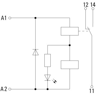 Реле безопасности DRIKIT 12VDC 1CO LD