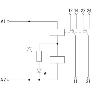 Реле безопасности DRIKIT 12VDC 2CO LD