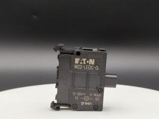 Светодиод с винтовым Зажимом 12-30В (АС), 8-15А, крепление на монтажное основание, цвет зеленый