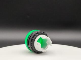 Сигнальная лампа, выступающая коническая, цвет зеленый