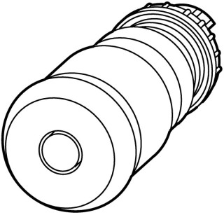 Головка кнопки аварийной остановки с подсветкой, отмена фиксации поворотом, черное лицевое кольцо