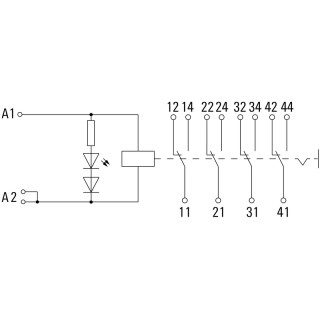 Реле безопасности RCMKIT-I 230VAC 4CO AU