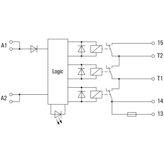 Monitoring dev. safety-rel. SCS 24VDC P1SIL3DS I