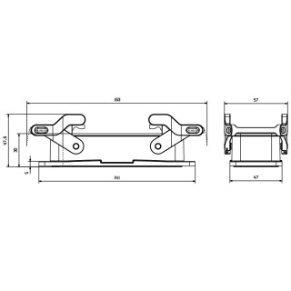 Корпус HDC 24B ABU EMV