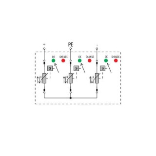 Разрядник VPU PV I+II 3 1000