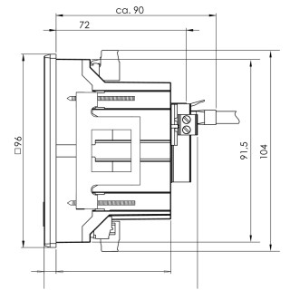 Measuring instrument, elect ENERGY METER 750-24