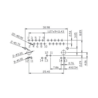 Матрица USB RJ45G1 R12D 3.3E4G/Y TY