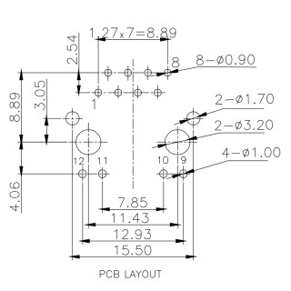 Матрица USB RJ45C5 T1D 3.2E4G/Y TY