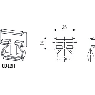 Wiring duct CD-LBH