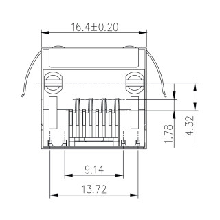 Матрица USB RJ45C5 T1U 2.8E4G/Y TY