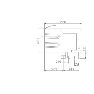 Матрица USB RJ45C5 T1D 3.3E4N TY