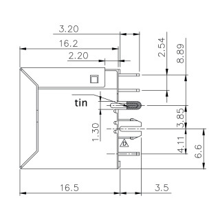 Матрица USB RJ45C5 T1V 3.2N4G/Y TY