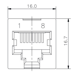 Матрица USB RJ45C5 R1V 3.2N4N RL