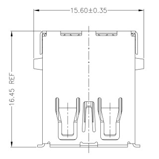 Матрица USB USB3.0A T1H 2.3N4 TY BL