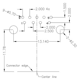 Матрица USB USB3.0A T1H 2.3N4 TY BL