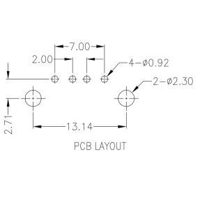 Матрица USB USB2.0A R1V 2.5N4 TY BK