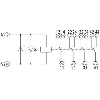 Реле безопасности DRMKITP 24VDC 4CO LD