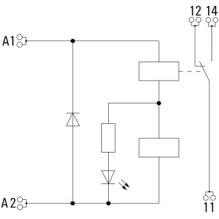 Реле безопасности DRIKITP230VAC 1CO LD/PB